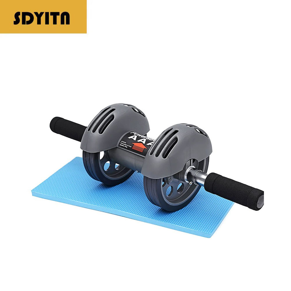 Ab Roller Wheel - Portable Automatic Rebound Ab Wheel Double