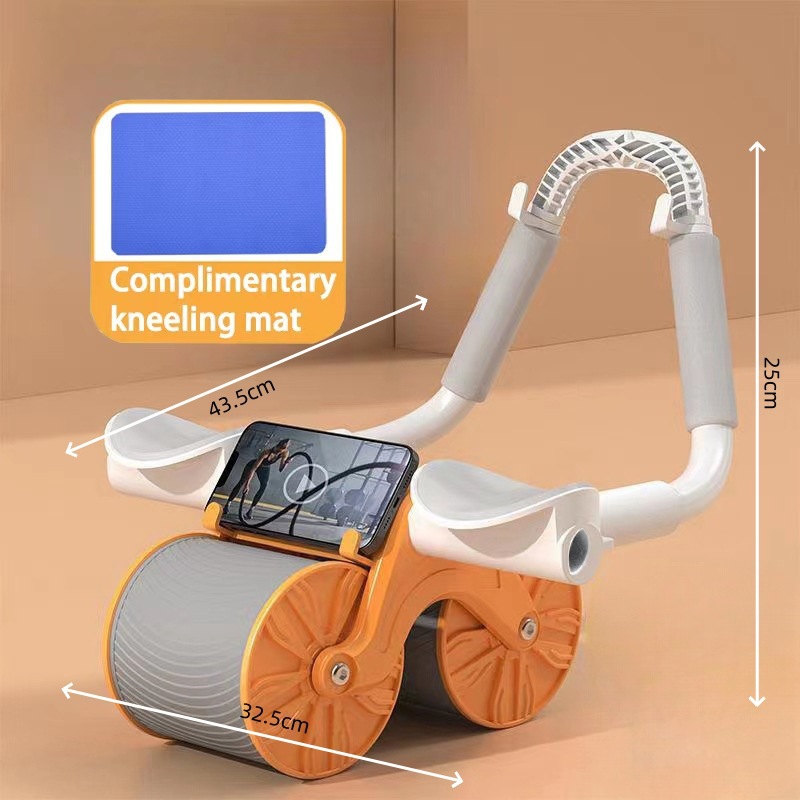 Ab Roller Wheel - New Automatic Rebound Support Type Four-wheel
