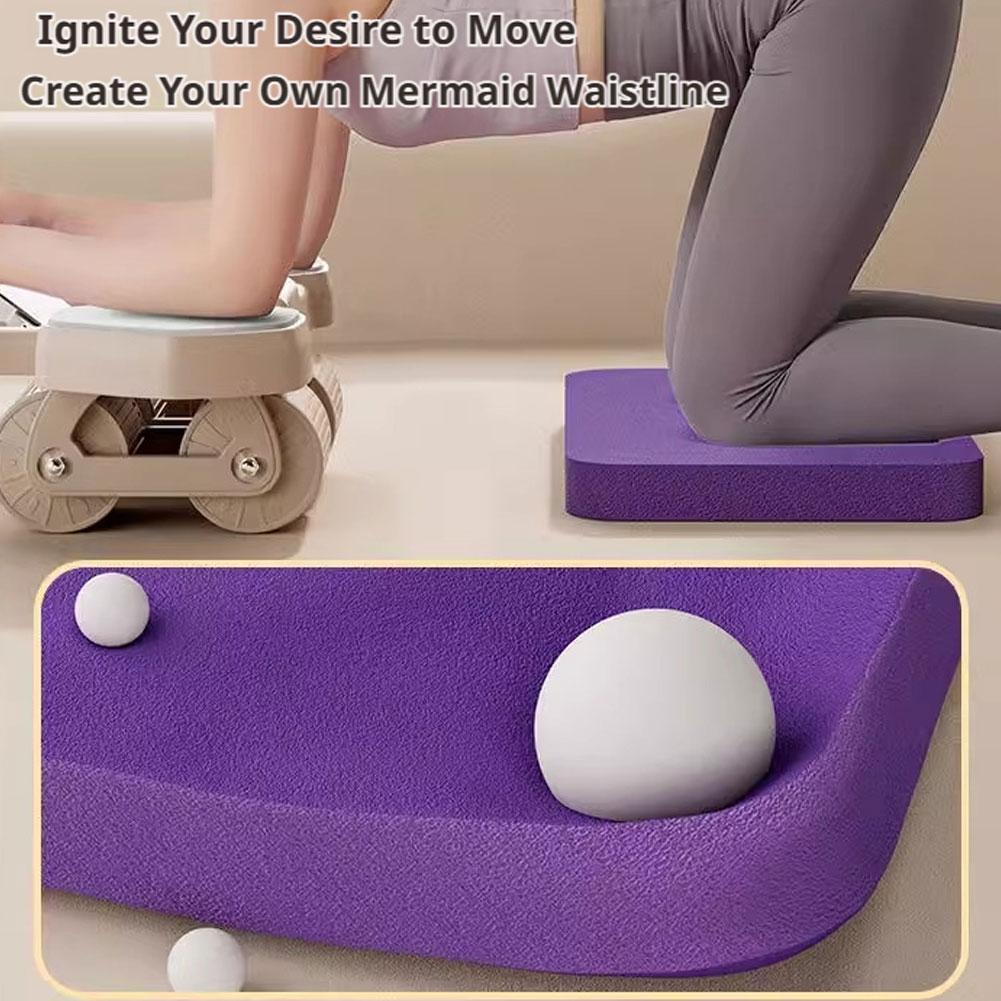 Thick Yoga Knee Pad Mat Non Sl - Ab Roller Wheel review and price