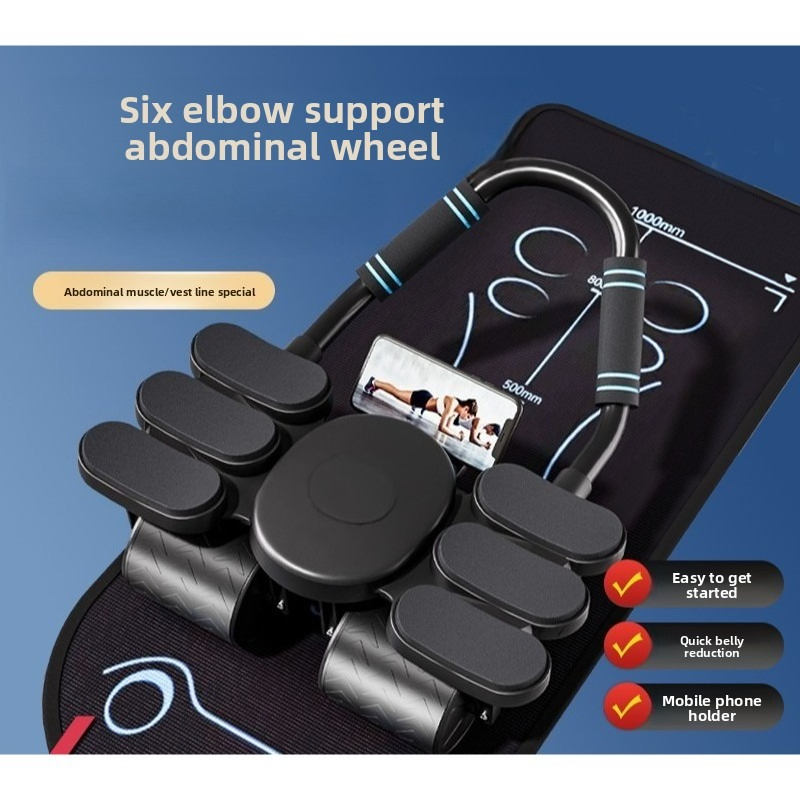 Four Wheel Six Elbow Abdominal - Ab Roller Wheel review and price