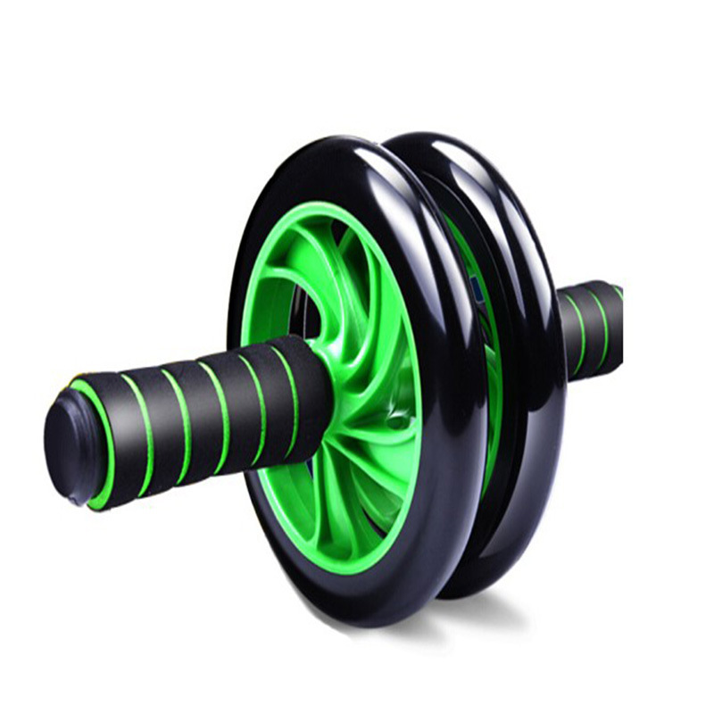 Portable Ab Roller with Dual W - Ab Roller Wheel review and price