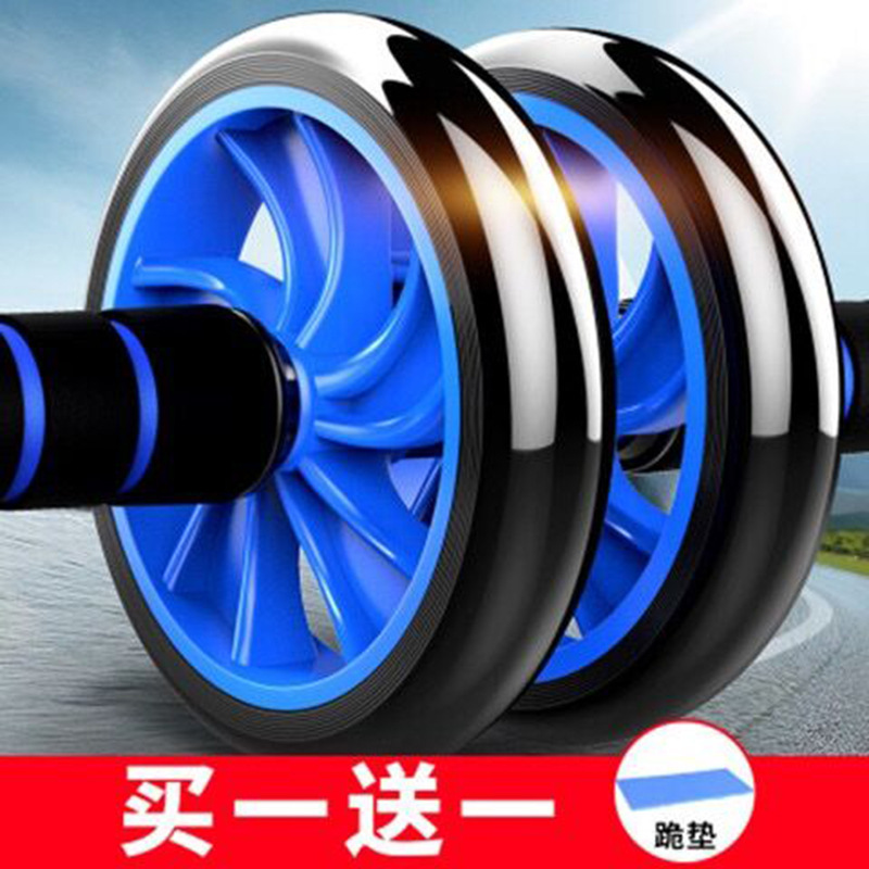 Portable Ab Roller with Dual W - Ab Roller Wheel review and price